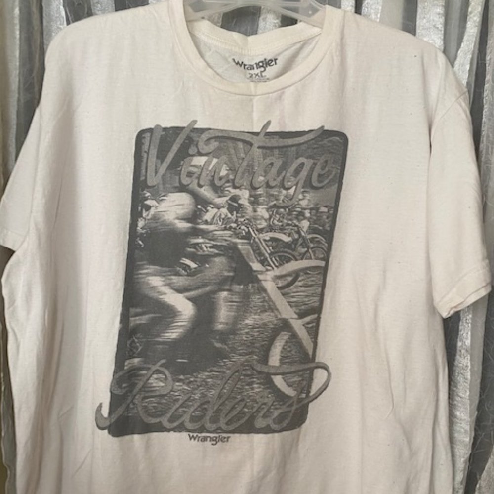 Wrangler Riders Vintage Men's T-Shirt, size 2XL - Picture 1 of 4